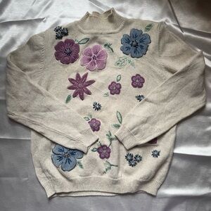 Vintage Alfred Dunner women’s mock neck sweater